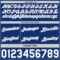 Custom Reversible Royal White-Gray Double Side Star Sublimation Basketball Suit Jersey