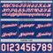 Custom Reversible Royal White-Red Double Side Star Sublimation Basketball Suit Jersey