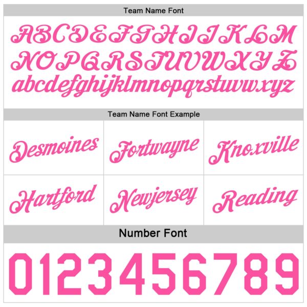 Custom Reversible Pink White Double Side Star Sublimation Basketball Suit Jersey