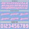 Custom Reversible Pink White-Light Blue Double Side Star Sublimation Basketball Suit Jersey