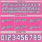 Custom Reversible Pink White Sky Blue-Black Double Side Star Sublimation Basketball Suit Jersey