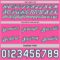 Custom Reversible Pink White Teal-Black Double Side Star Sublimation Basketball Suit Jersey