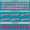 Custom Reversible Pink White Teal-Black Double Side Star Sublimation Basketball Suit Jersey