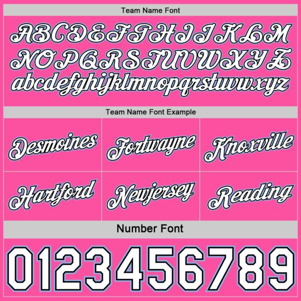 Custom Reversible Pink White Light Blue-Black Double Side Star Sublimation Basketball Suit Jersey