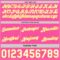 Custom Reversible Pink White-Gold Double Side Star Sublimation Basketball Suit Jersey