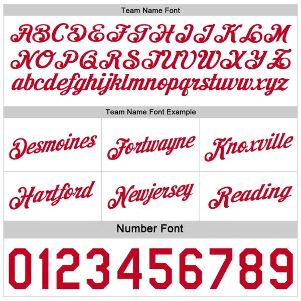 Custom Reversible Red White Double Side Star Sublimation Basketball Suit Jersey