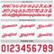 Custom Reversible Red White Double Side Star Sublimation Basketball Suit Jersey