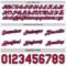 Custom Reversible Red White-Royal Double Side Star Sublimation Basketball Suit Jersey