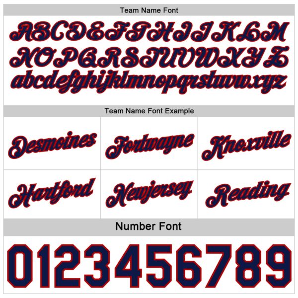 Custom Reversible Red White-Navy Double Side Star Sublimation Basketball Suit Jersey