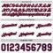 Custom Reversible Red White-Navy Double Side Star Sublimation Basketball Suit Jersey
