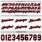 Custom Reversible Red White-Black Double Side Star Sublimation Basketball Suit Jersey