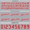 Custom Reversible Red White-Gray Double Side Star Sublimation Basketball Suit Jersey