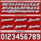 Custom Reversible Red White-Teal Double Side Star Sublimation Basketball Suit Jersey