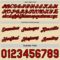 Custom Reversible Red Black-Cream Double Side Star Sublimation Basketball Suit Jersey