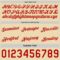 Custom Reversible Red Cream Double Side Star Sublimation Basketball Suit Jersey