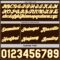 Custom Reversible Brown White-Gold Double Side Star Sublimation Basketball Suit Jersey