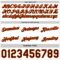 Custom Reversible Brown Orange-White Double Side Star Sublimation Basketball Suit Jersey