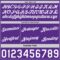 Custom Reversible Purple White Double Side Star Sublimation Basketball Suit Jersey
