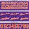 Custom Reversible Purple Orange-White Double Side Star Sublimation Basketball Suit Jersey