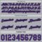 Custom Reversible Purple Black-Gray Double Side Star Sublimation Basketball Suit Jersey