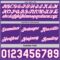 Custom Reversible Purple White-Pink Double Side Star Sublimation Basketball Suit Jersey
