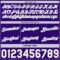 Custom Reversible Purple White-Gray Double Side Star Sublimation Basketball Suit Jersey