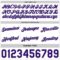 Custom Reversible Purple White-Gray Double Side Star Sublimation Basketball Suit Jersey