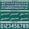 Custom Reversible Purple White-Kelly Green Double Side Star Sublimation Basketball Suit Jersey