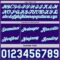 Custom Reversible Purple White-Teal Double Side Star Sublimation Basketball Suit Jersey