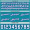 Custom Reversible Purple White-Teal Double Side Star Sublimation Basketball Suit Jersey