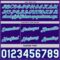 Custom Reversible Purple White-Teal Double Side Star Sublimation Basketball Suit Jersey