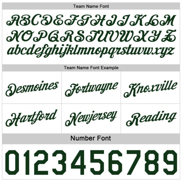 Custom Reversible Green White Double Side Star Sublimation Basketball Suit Jersey