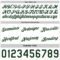 Custom Reversible Green White Double Side Star Sublimation Basketball Suit Jersey