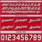 Custom Reversible Green White-Red Double Side Star Sublimation Basketball Suit Jersey