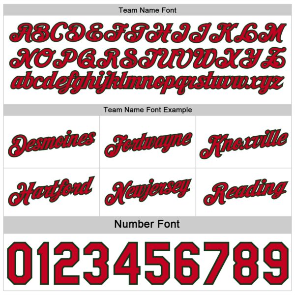 Custom Reversible Green Cream-Red Double Side Star Sublimation Basketball Suit Jersey