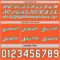 Custom Reversible Green White-Orange Double Side Star Sublimation Basketball Suit Jersey