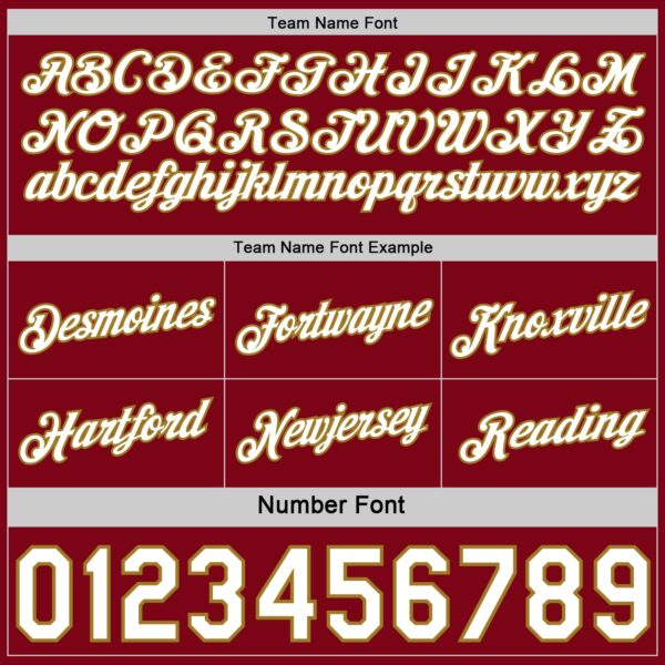 Custom Reversible Crimson White-Old Gold Double Side Star Sublimation Basketball Suit Jersey