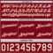 Custom Reversible Crimson Cream Double Side Star Sublimation Basketball Suit Jersey