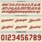 Custom Reversible Crimson Cream Double Side Star Sublimation Basketball Suit Jersey