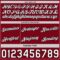 Custom Reversible Crimson White-Black Double Side Star Sublimation Basketball Suit Jersey