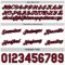 Custom Reversible Crimson White-Black Double Side Star Sublimation Basketball Suit Jersey