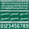 Custom Reversible Kelly Green White Double Side Star Sublimation Basketball Suit Jersey