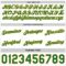 Custom Reversible Kelly Green Gold-White Double Side Star Sublimation Basketball Suit Jersey