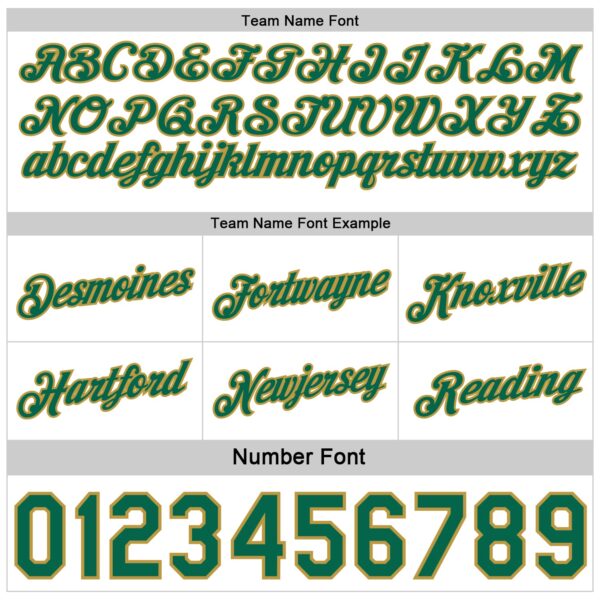 Custom Reversible Kelly Green Black-Old Gold Double Side Star Sublimation Basketball Suit Jersey