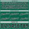 Custom Reversible Kelly Green Black-White Double Side Star Sublimation Basketball Suit Jersey