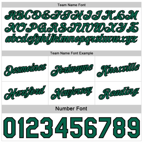 Custom Reversible Kelly Green Black-White Double Side Star Sublimation Basketball Suit Jersey