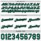 Custom Reversible Kelly Green Black-White Double Side Star Sublimation Basketball Suit Jersey
