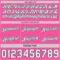 Custom Reversible Kelly Green Pink-White Double Side Star Sublimation Basketball Suit Jersey