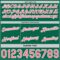 Custom Reversible Kelly Green Medium Pink-White Double Side Star Sublimation Basketball Suit Jersey