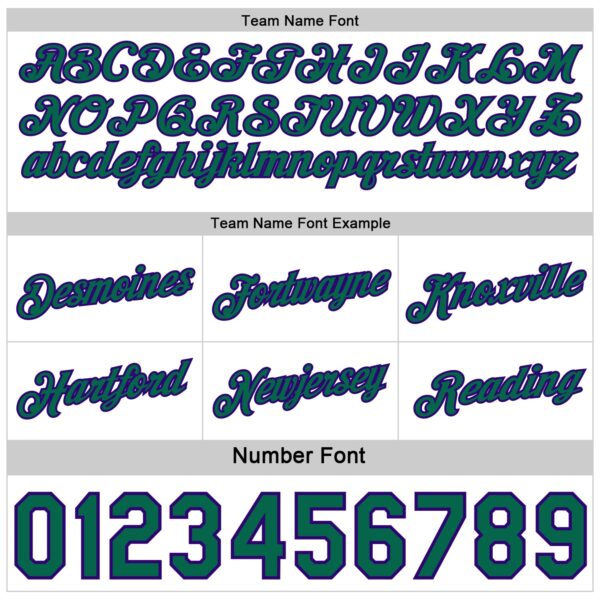 Custom Reversible Kelly Green White-Purple Double Side Star Sublimation Basketball Suit Jersey